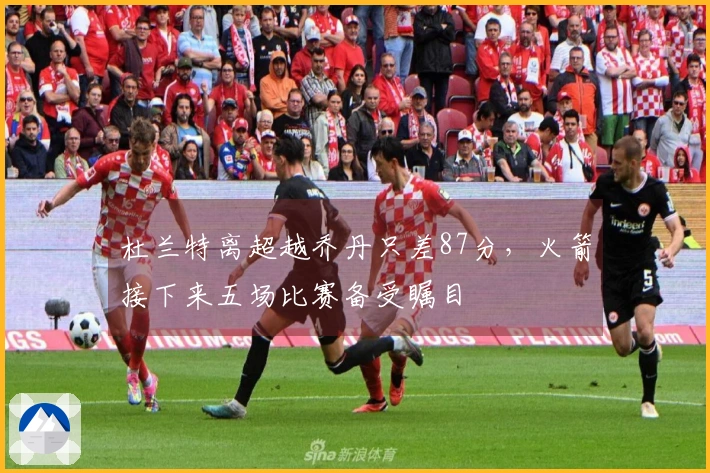 杜兰特离超越乔丹只差87分，火箭接下来五场比赛备受瞩目